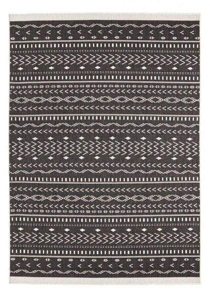 Hans Home | Kusový koberec Twin Supreme 103438 Kuba black creme – na ven i na doma - 120x170