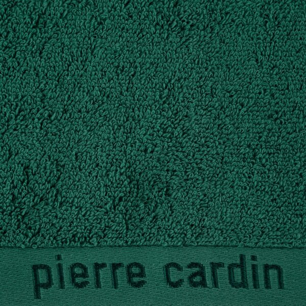 BAVLNĚNÝ RUČNÍK PIERRE CARDIN EVI 30X50 CM TMAVĚZELENÁ