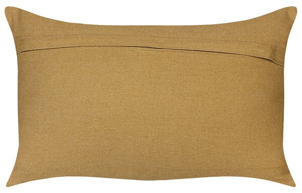 Sada 2 dekorativních polštářů DEEPOR Juta 30 x 50 cm Pestrá Orientální vzor