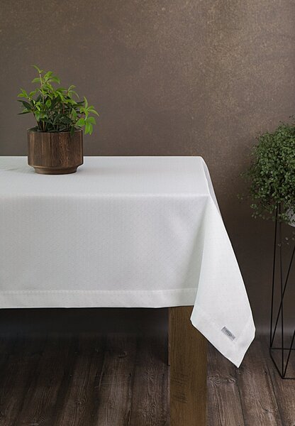 UBRUS ELLEN 140X220 CM BÍLÝ