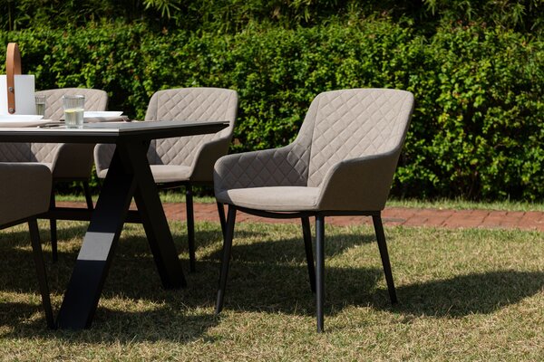 Doppler NOVA PARIS LIKA-TEX® zahradní sedací souprava 4+1 mocca