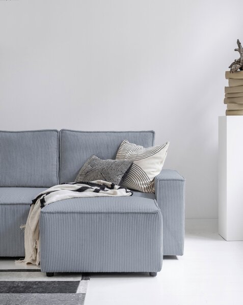 ROHOVÁ SEDAČKA, textil, světle šedá MID.YOU - Sedací soupravy, Online Only