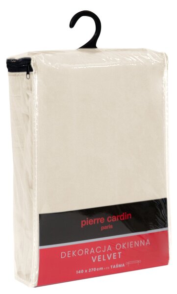 ZATEMŇOVACÍ ZÁVĚS NA PÁSCE PIERRE CARDIN SIBEL 140X270 CM KRÉMOVÁ