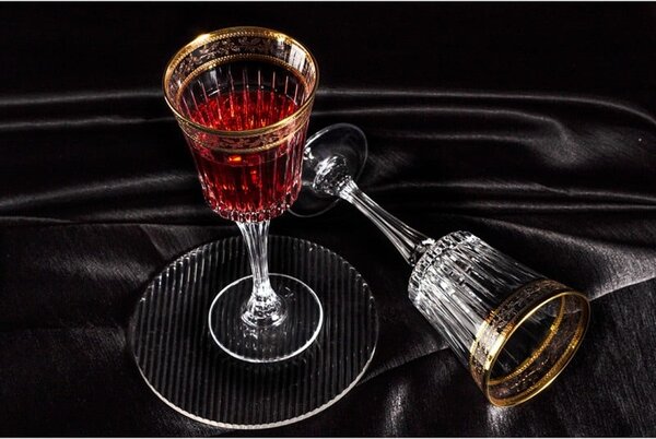 BOHEMIA PRESTIGE DORATO SKLENICE NA VÍNO 230ML SADA 6 KS
