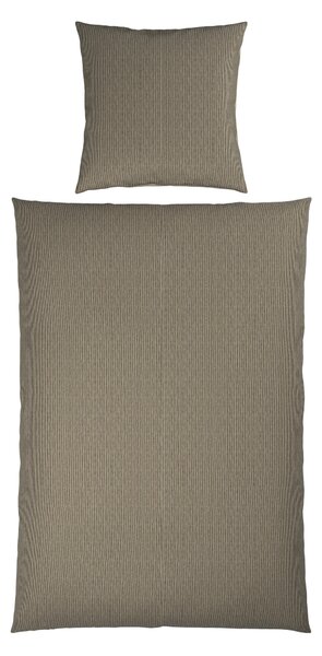 OBOUSTRANNÉ POVLEČENÍ, satén, šedohnědá, 135/200 cm Bio:Vio - Online Only povlečení, Online Only