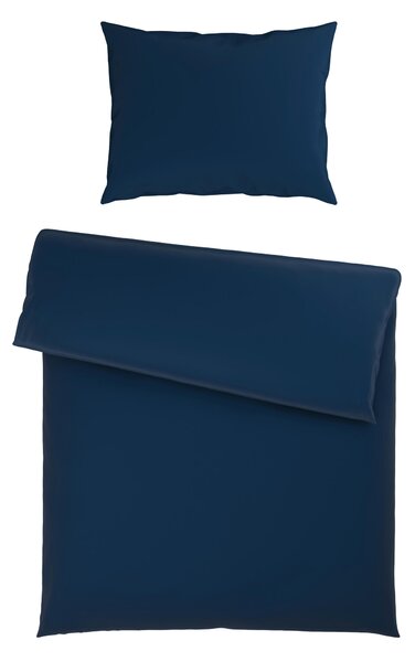 POVLEČENÍ, satén, modrá, 140/200 cm Novel - Povlečení