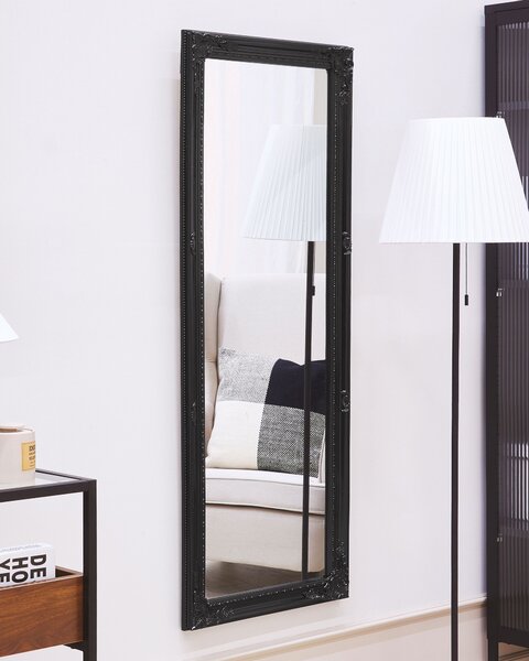 Zrcadlo FOUGERES 50 cm 130 cm Černá