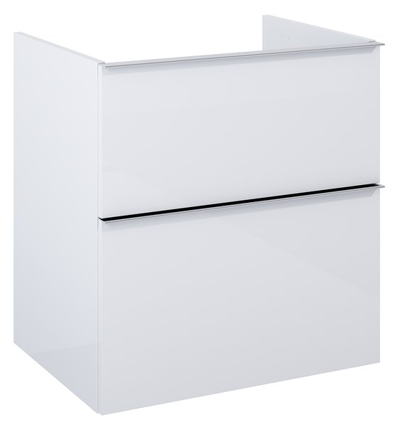 Elita Look, skříňka pro umyvadlo na pultovou desku 60x45x64 cm 2S PDW, bílá lesklá, ELT-167089
