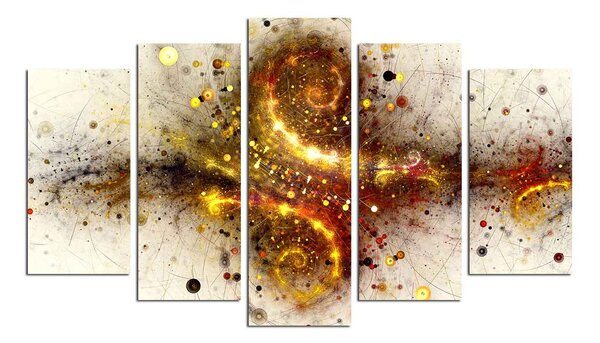 ASIR Obraz GALAXIE 92 MDF 5 ks