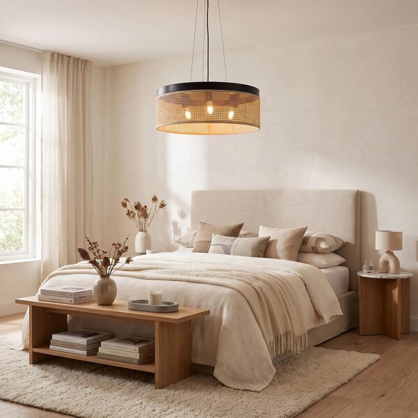 Toolight Závěsné osvětlení Modern Loft APP1901-3CP černá/hnědá