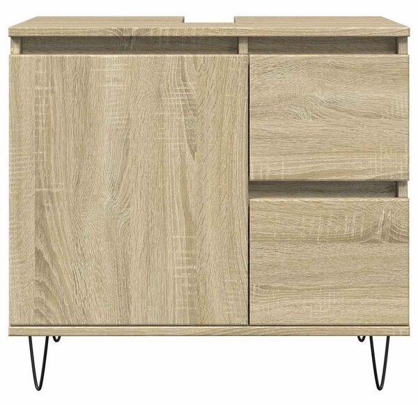 Koupelnová skříňka dub sonoma 65 x 33 x 60 cm kompozitní dřevo