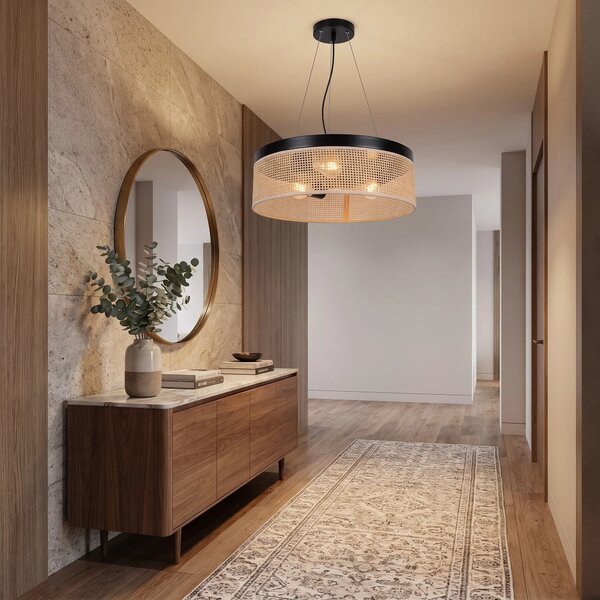 Toolight Závěsné osvětlení Modern Loft APP1901-3CP černá/hnědá