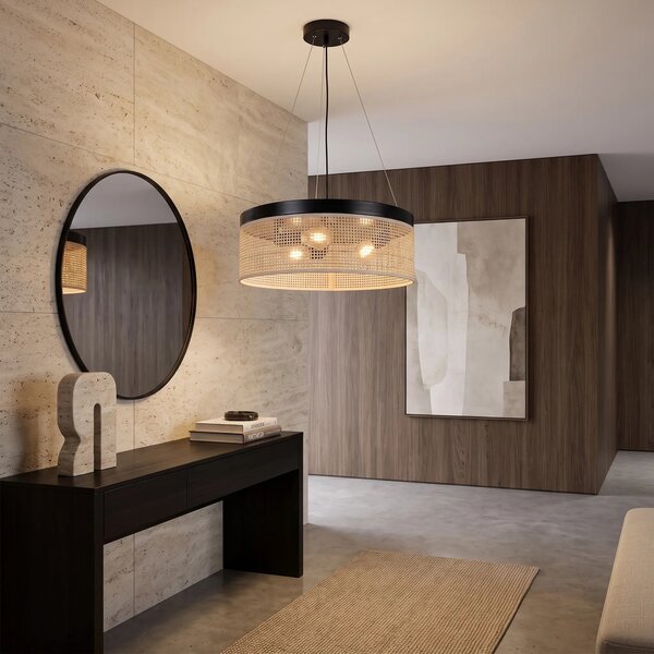 Toolight Závěsné osvětlení Modern Loft APP1901-3CP černá/hnědá