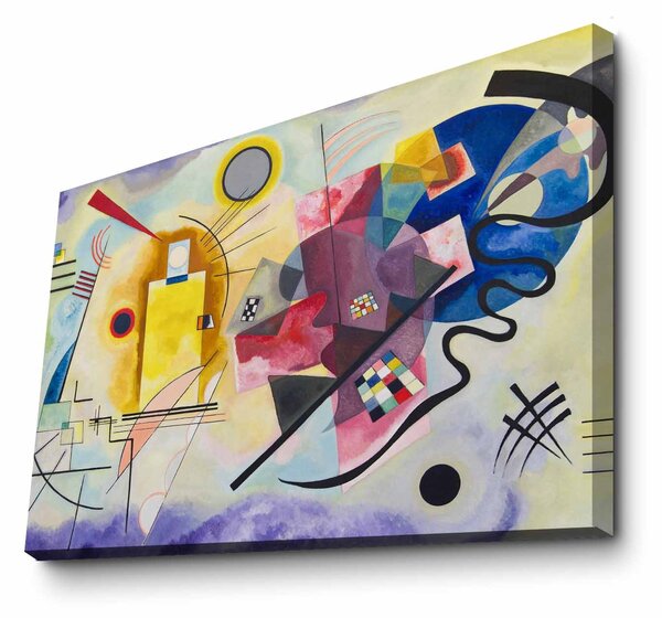 ASIR Obraz reprodukce YELOW-RED-BLUE W. KADINSKIJ 70 cm