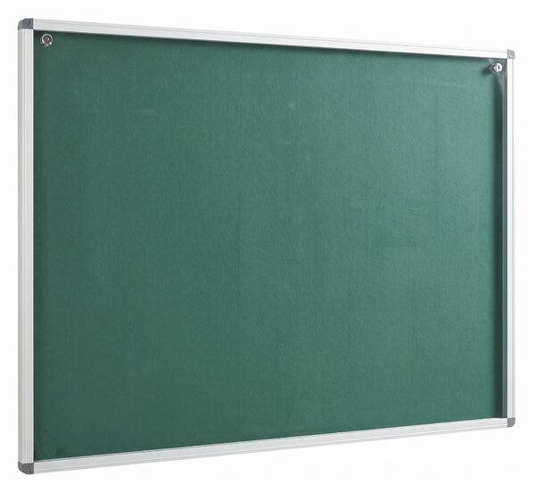 Vnitřní magnetická vitrína, zelená, jedno křídlo, 900 x 1200 mm