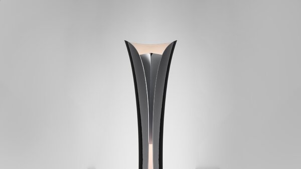 Artemide 1373010A Cadmo parete, designová nástěnná lampa, 2x10W LED GU10, černá/bílá, výška 54cm