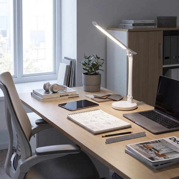 Toolight Stolní LED lampička JNH048-T bílá