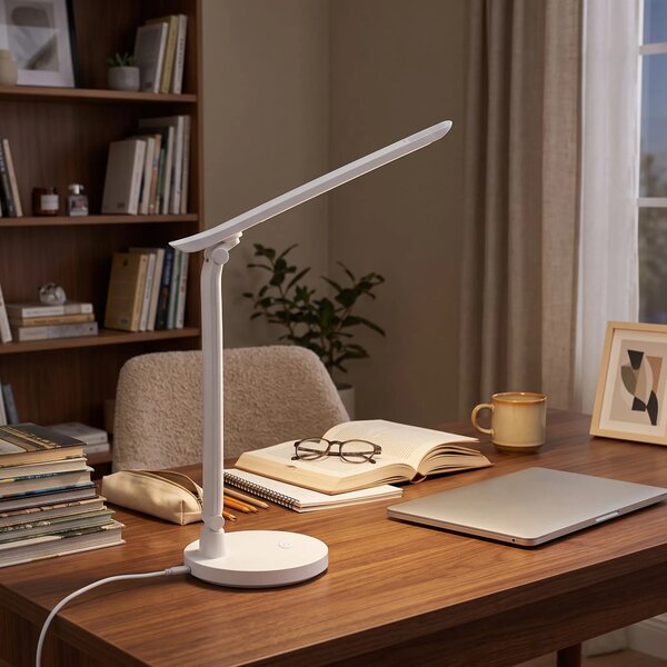 Toolight Stolní LED lampička JNH048-T bílá