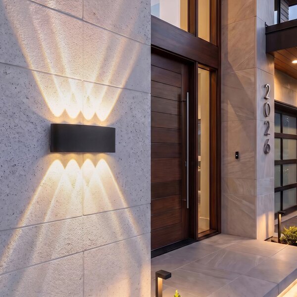 Toolight Fasádní LED osvětlení Garden 3 JNH041-8G černé