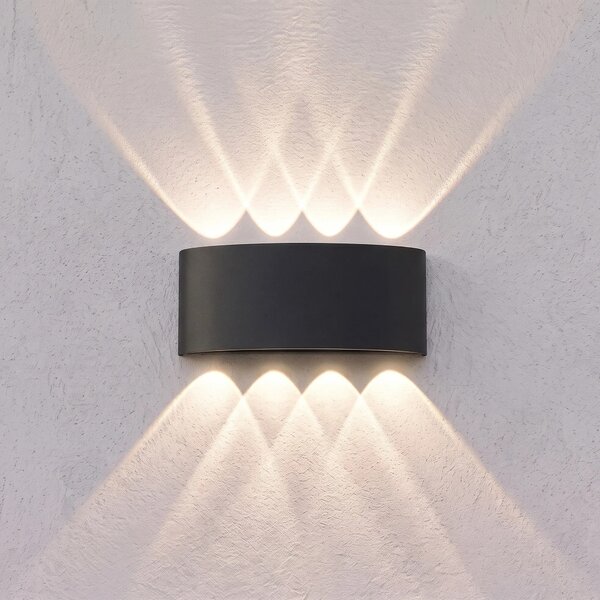 Toolight Fasádní LED osvětlení Garden 3 JNH041-8G černé