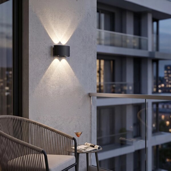 Toolight Fasádní LED osvětlení Garden 2 JNH039-4G černé
