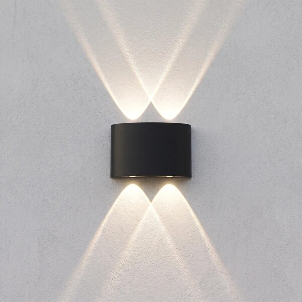 Toolight Fasádní LED osvětlení Garden 2 JNH039-4G černé
