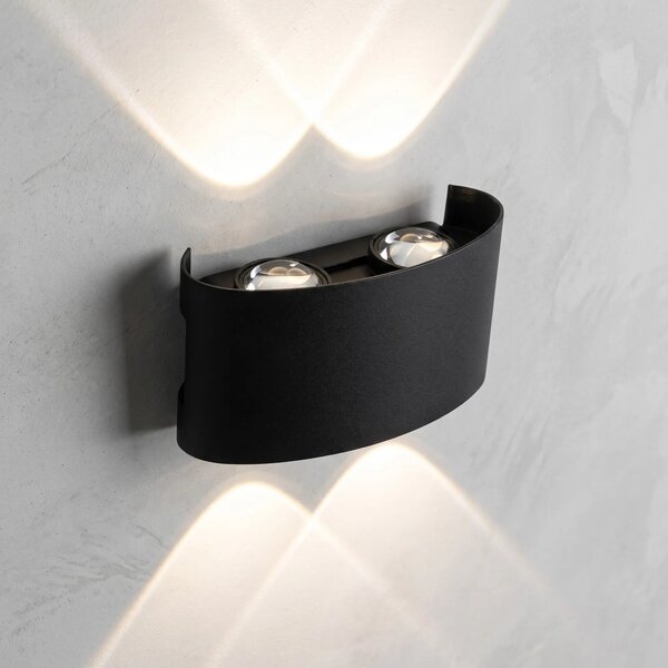 Toolight Fasádní LED osvětlení Garden 2 JNH039-4G černé