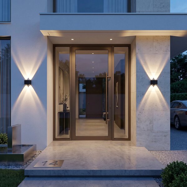 Toolight Fasádní LED osvětlení Garden 2 JNH039-4G černé