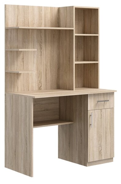 VerDesign JONAS PC stolek E6 pravý, dub sonoma