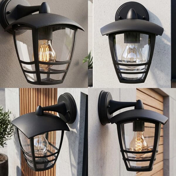 Toolight Fasádní osvětlení Garden Lucerna JNH037-1G černé