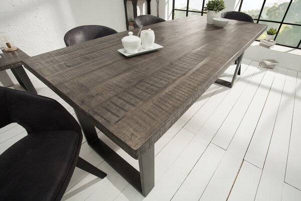 Jídelní stůl IRONIC 180 cm - šedá - INV