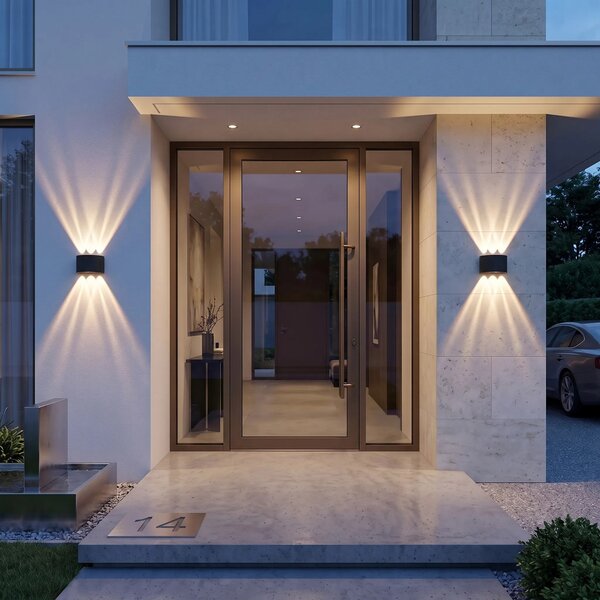 Toolight Fasádní LED osvětlení Garden JNH040-6G černé