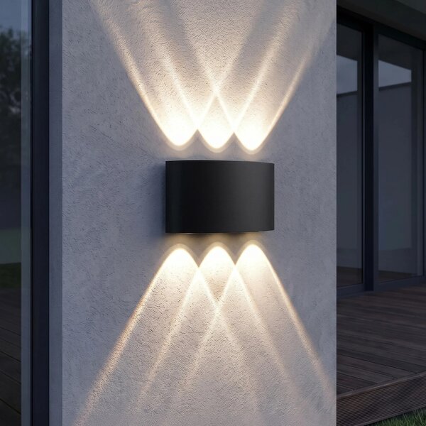 Toolight Fasádní LED osvětlení Garden JNH040-6G černé