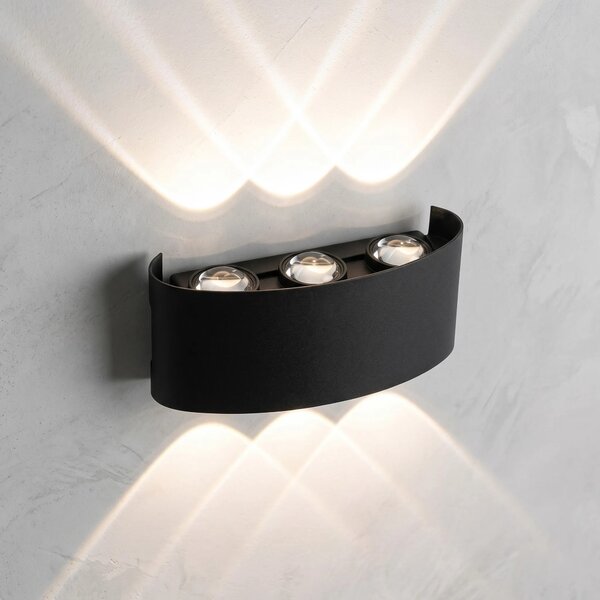 Toolight Fasádní LED osvětlení Garden JNH040-6G černé