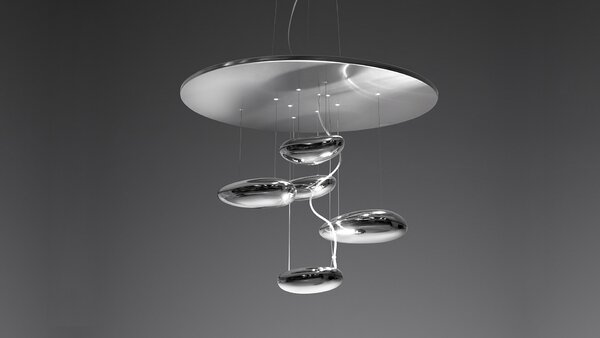 Artemide 1477110A Mercury mini sospensione LED, závěsné designové svítidlo, 29W LED 3000K, prům. 70cm