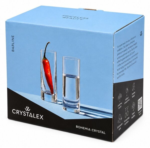 Crystalex sklenice Barline 50 ml 6 ks