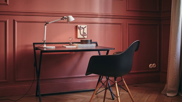 Artemide Designová stolní lampa Tolomeo Micro, 1xE14 Barva: Eloxovaná modrá, Základna: Kruhová hliníková základna