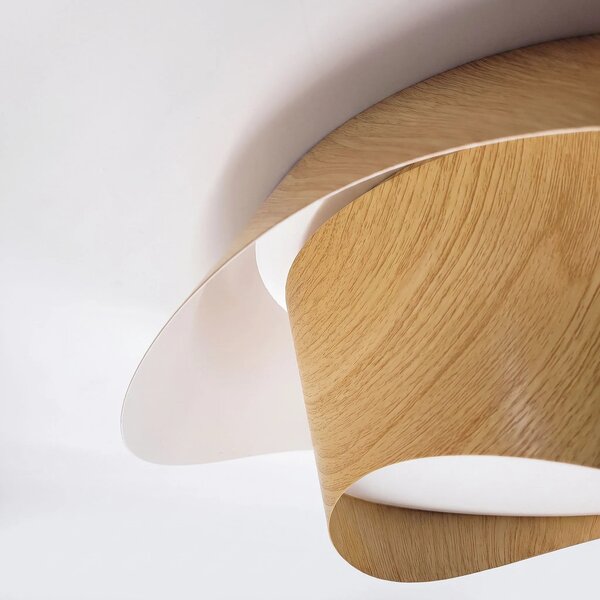Toolight Stropní LED osvětlení Modern Wood APP1930-C 40cm dekor dřeva