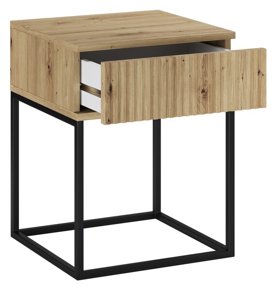 Comad Noční stolek Spello 40 se zásuvkou - dub artisan