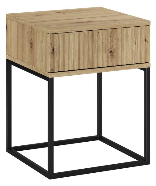 Comad Noční stolek Spello 40 se zásuvkou - dub artisan