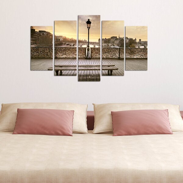 ASIR Sada nástěnných obrazů LAMPA 110 cm MDF
