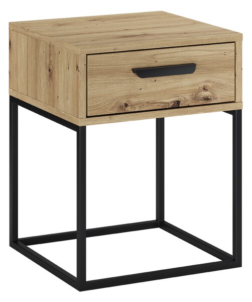 Comad Noční stolek Navello 40 se zásuvkou - dub artisan
