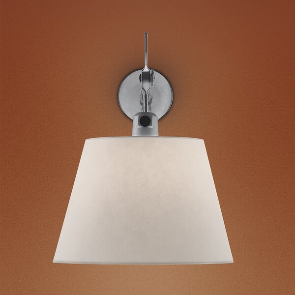 Artemide Designová nástěnná lampa Tolomeo Wall difuzor, 1xE27, ø 32cm Materiál stínidla: Pergamenový papír