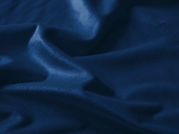 Sametová látka Velvet Premium SVP-036 Námořnická modrá - šířka 145 cm