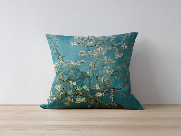 ASIR Povlak na polštář KVĚTY 43 cm bavlna/polyester