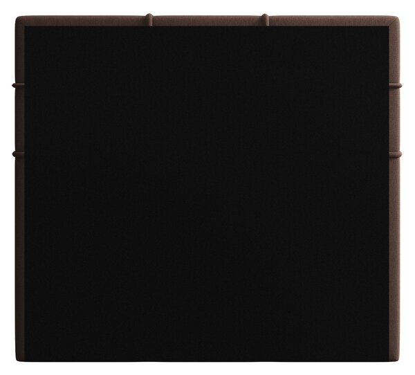 Jednolůžková postel 100x200 STIG 7 s úložným prostorem - hnědá