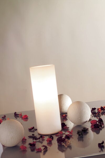 Paulmann 77010 Noora, stolní lampa, 1x40W, bílá, 21cm