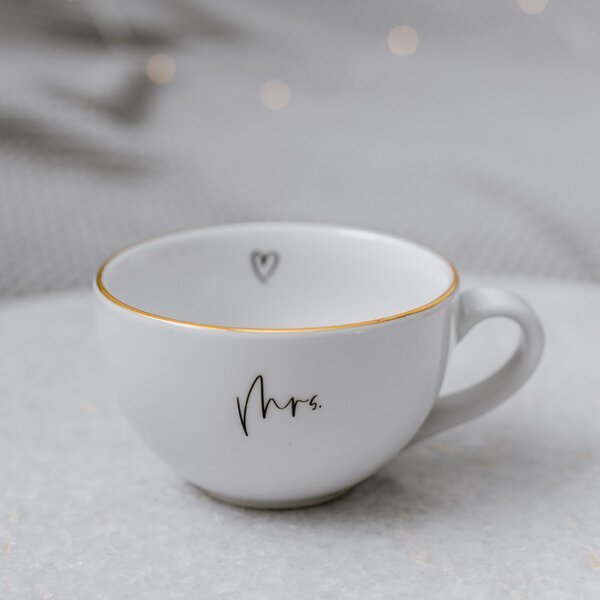 Porcelánový hrnek Mrs. 300 ml