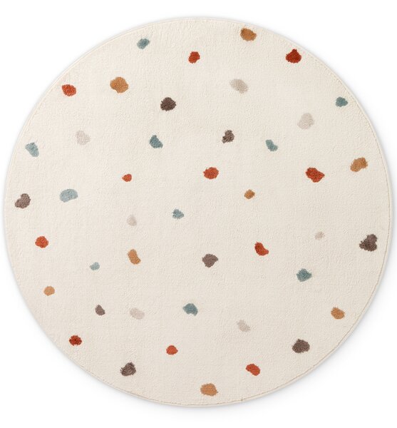 Hanse Home, Dětský koberec Adventures 106210 Cream Multicolor kruh, 160x160 (průměr) kruh, bílá, dětský pokoj