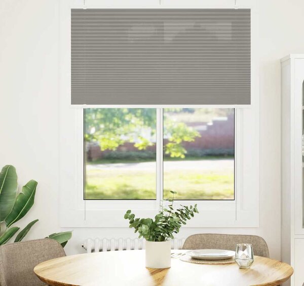 VidaXL Plisovaná roleta 105x150 cm Šířka látky 104,4 cm [4015450] Barva: antracitová